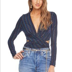 ASTR the label. Sparkling bodysuit